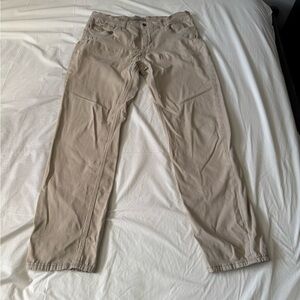 Joe’s Jeans Mens 36 Khaki Pants Straight Fit Stretch Casual Chino Beige